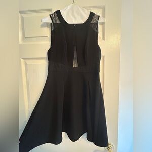BCBG Generation Elegant Black Sleeveless Dress